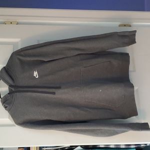 Dark gray Nike hoodie